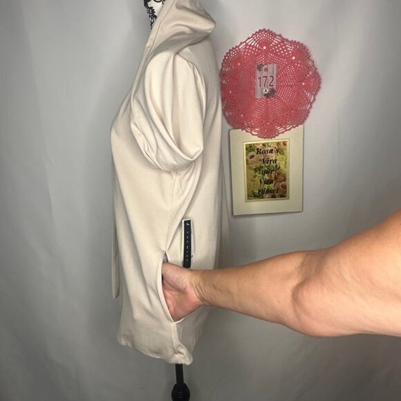 NWT Premise Suit Separates Blazer with Side Pockets Cream Size Medium - Picture 4 of 12